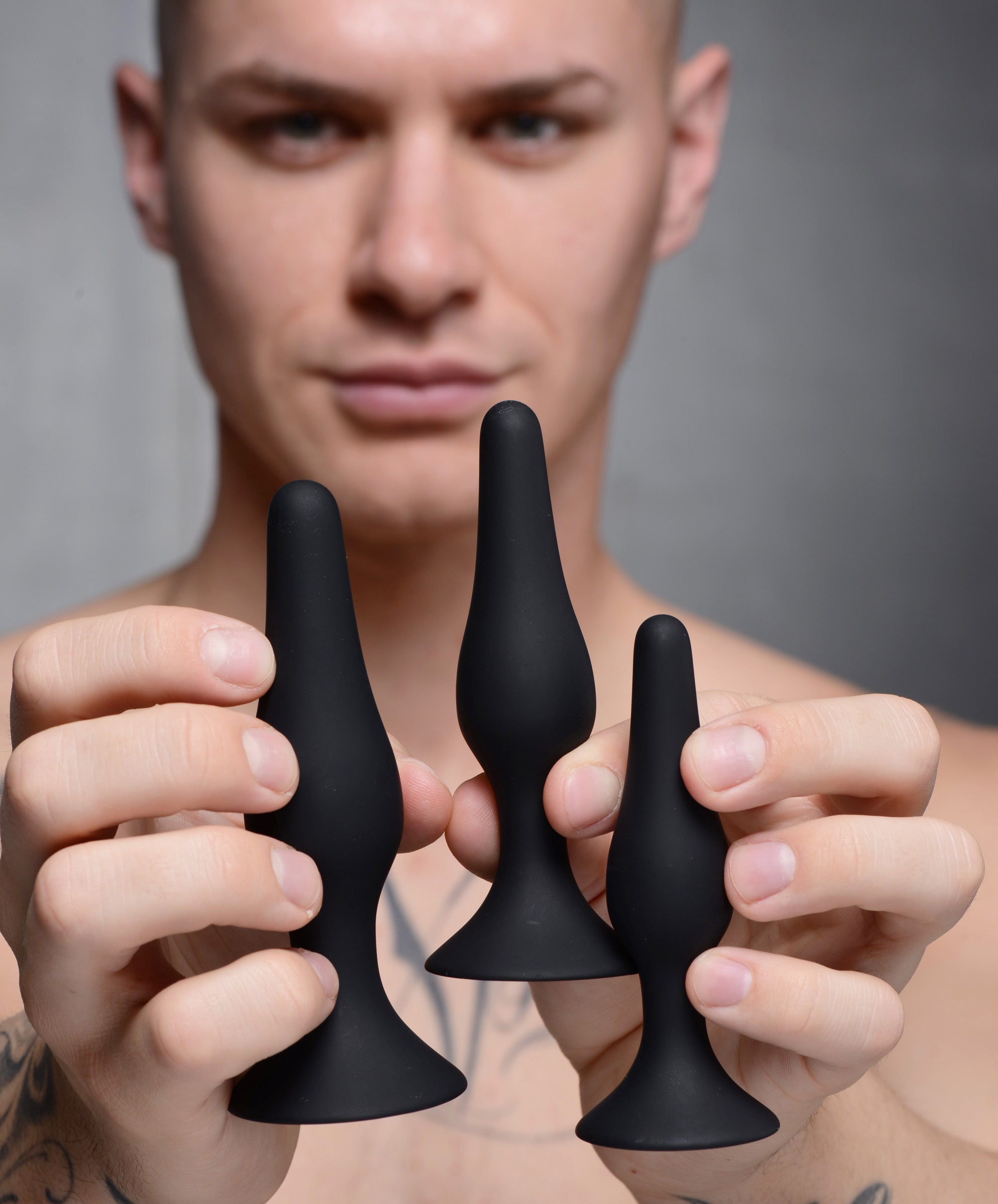 Triple Spire Tapered Silicone Anal Trainer Set 
Anal Toys
Master Series Cupid’s Secret Stash